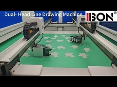 Sehen Sie sich die Doppelkopf-Tintenstrahl-Nähte für Shoe Vamp in Aktion an!