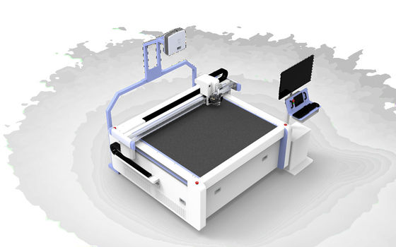 Guter Preis Die weniger CNC-Leder Schneider 50Hz Stoff Schneidemaschine automatisch mit Projektor Online
