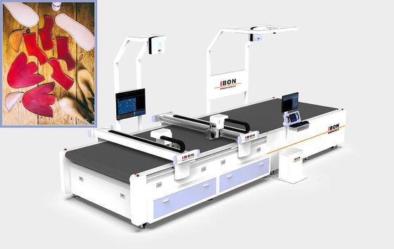 Automatische Stoffschneidemaschine 220V / 380V Computergestützte Stoffschneidemaschine